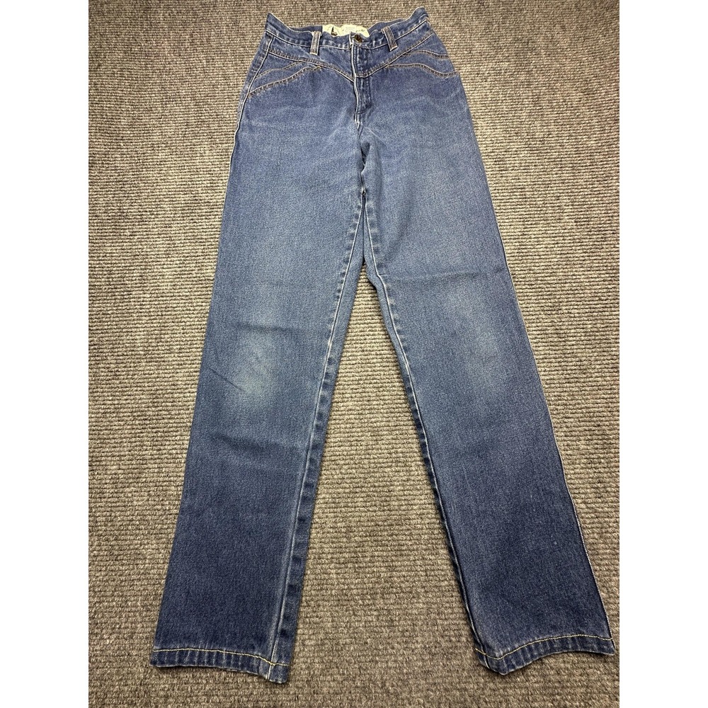Coyote‎ Mood Boot Cut Jeans Womens Sz 7 Medium Wash Denim Classic 5 Pocket Zip